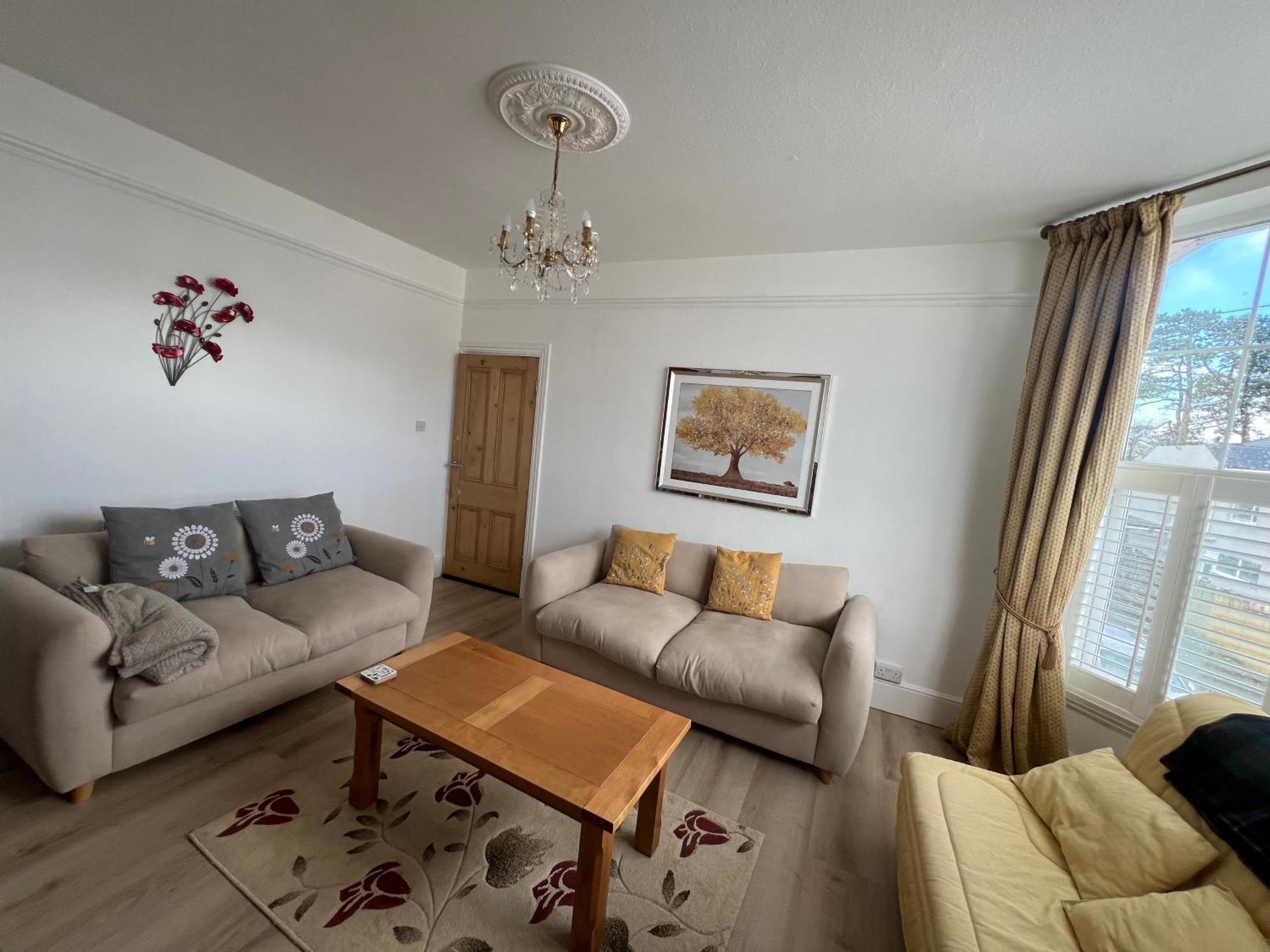 Spacious First Floor Family Flat, Sea View Torquay Dış mekan fotoğraf